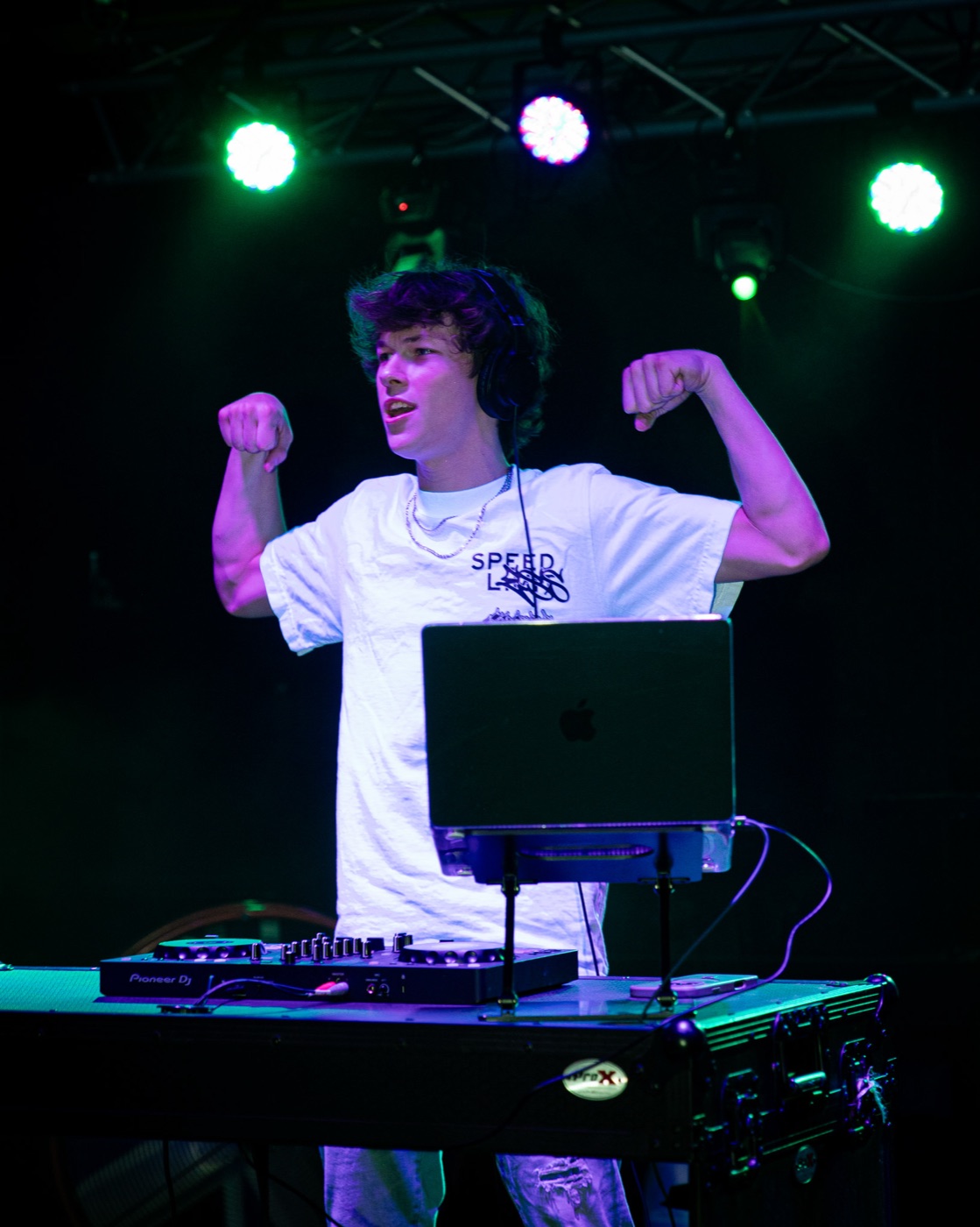 DJ AB performing in Auburn, AL
